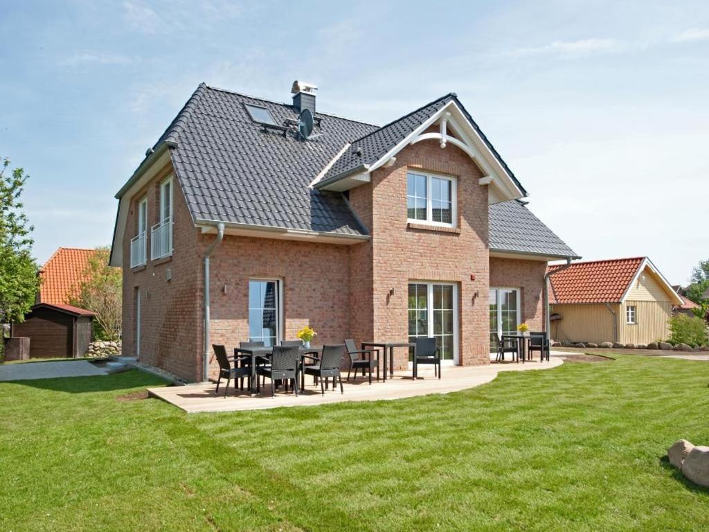 "Sonnenliebe" Ferienhaus Groß Schwansee エクステリア 写真